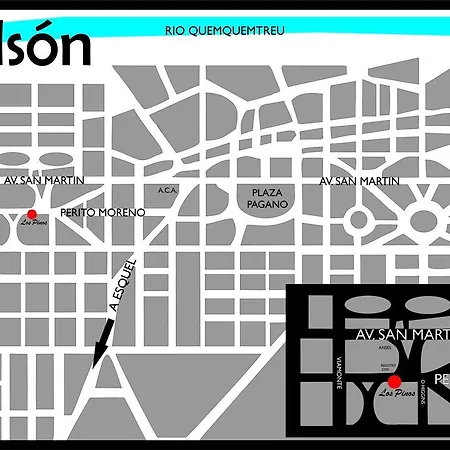 Los Pinos El Bolson Exterior photo